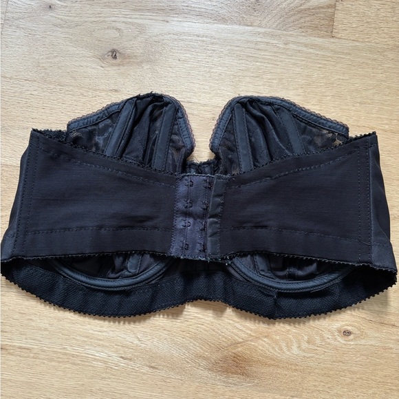 Vintage Goddess ILGWU I Owe It All To Strapless Underwire Bra Size 38D - Picture 10 of 10